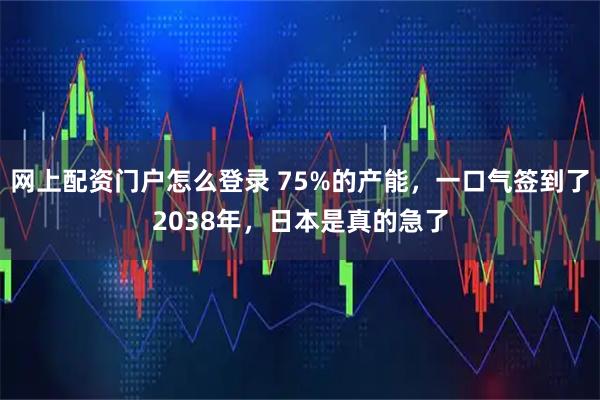 网上配资门户怎么登录 75%的产能，一口气签到了2038年，日本是真的急了